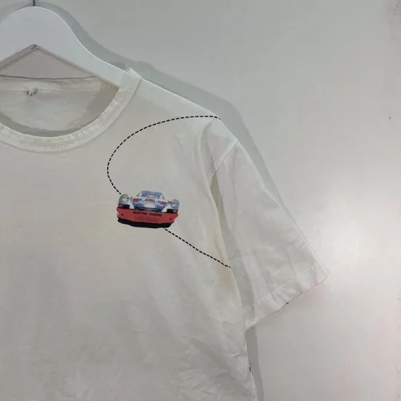 Martini Racing Tee Measurements Chest - Picture 2 of 5